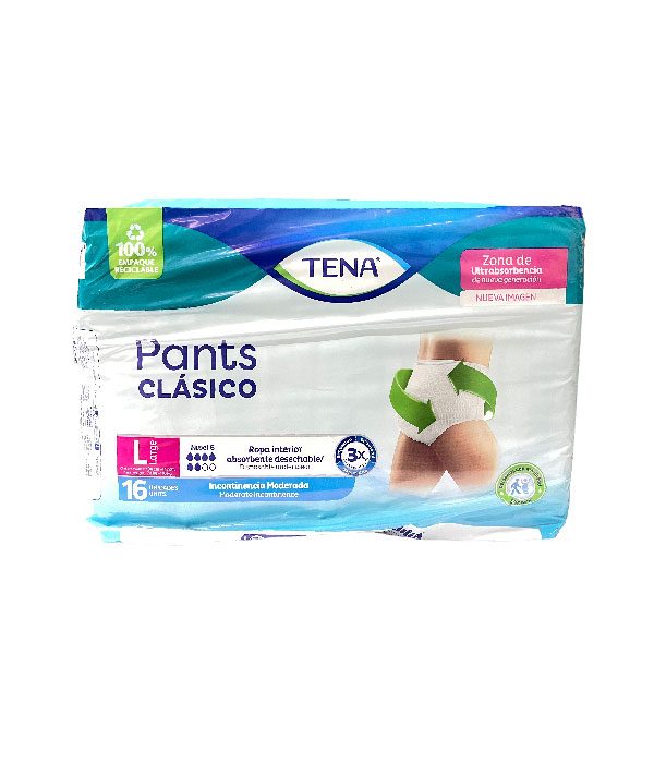 PAÑAL TENA PANTS CLASICO LARGE BOLSA X 6 UNDS 